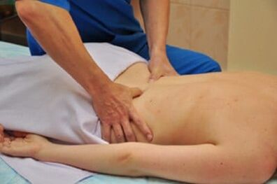 masaje para osteocondrosis lumbar