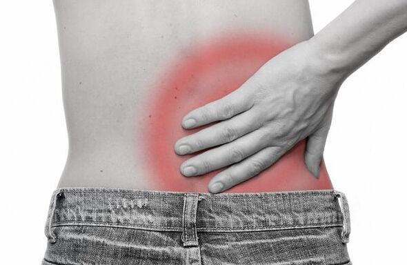 dolor lumbar debido a osteocondrosis espinal